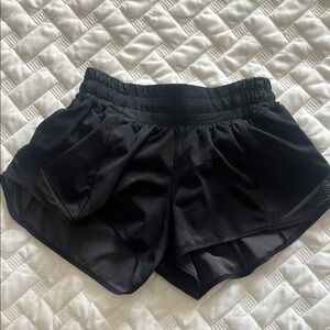 Lululemon Women's Black Camo Athletic Shorts